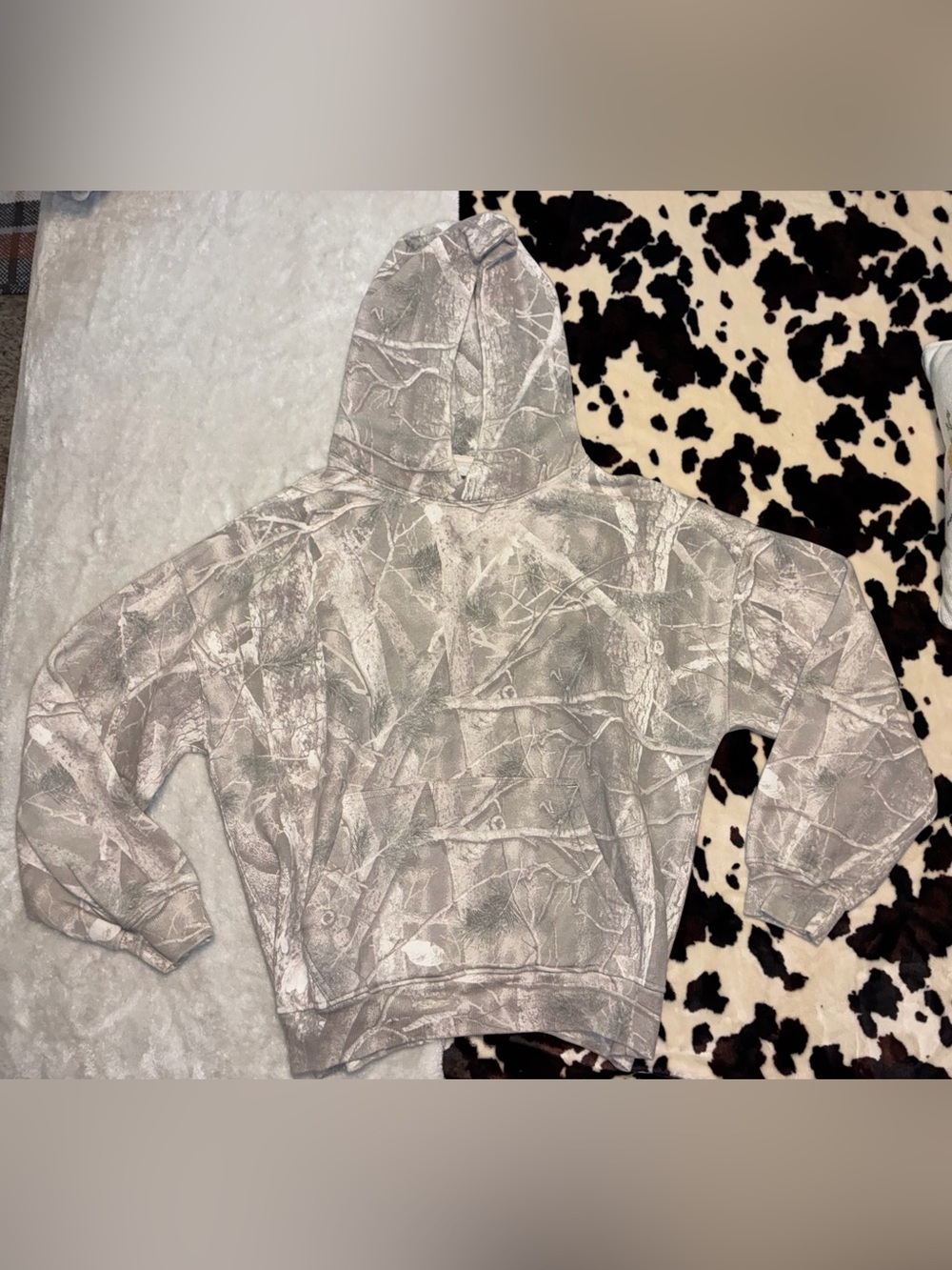 Light Camo Abercrombie sweatshirt